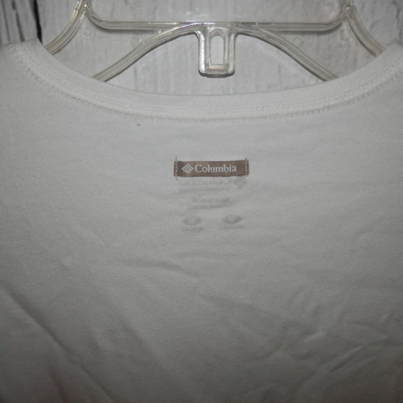 NEW Columbia Womens Medium Pink Ribbon LS T Shirt - Picture 4 of 8